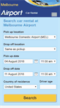 Mobile Screenshot of melbourneairportcarhire.com.au